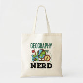 Geography Nerd Tote Bag (Voorkant)