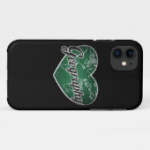 Geography Retro Heart Blackboard Love Case-Mate iPhone Case (Achterkant (horizontaal))