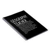 Geography teacher notitieboek (Rechterzijde)