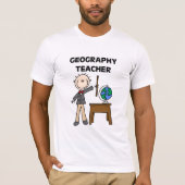 GEOGRAPHY-TEACHERT T-shirts en cadeautjes (Voorkant)