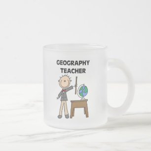 GEOGRAPHY-TEACHERT T-shirts en cadeautjes Matglas Koffiemok