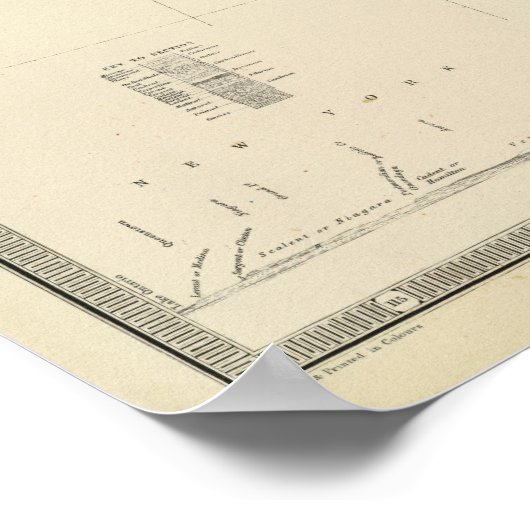 Geol-kaart US Poster (Hoek)