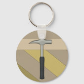 Geologe Rock Hammer Sleutelhanger (Voorkant)