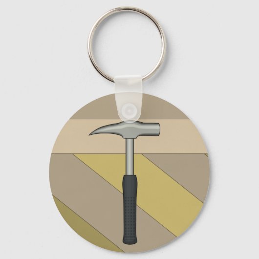 Geologe Rock Hammer Sleutelhanger (Achterkant)