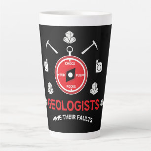 Geologen Funny Gifts for Geologists Geologie Latte Mok