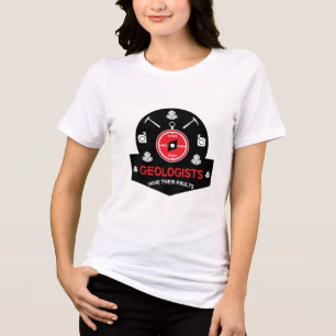 Geologen Grappige Cadeaus Voor Geologen Geolog Tri-Blend Shirt