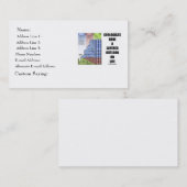 Geologen hebben gelaagde vooruitzichten op het lev visitekaartje (Voorkant / Achterkant)