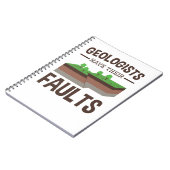 Geologen hebben hun fauna Geology Earth Science Notitieboek (Linkerzijde)