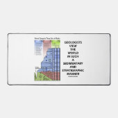 Geologen Uitzichten wereld sedimentair stratigrafi Bureaumat (Voorkant)