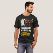 Geological Engineering Major Studen Graduation T-shirt (Voorkant volledig)