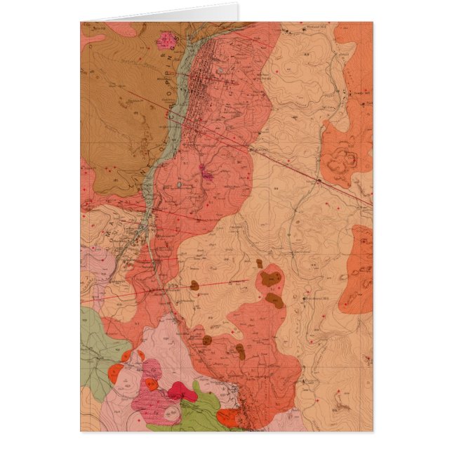Geological Map of the Washoe District (Voorkant)