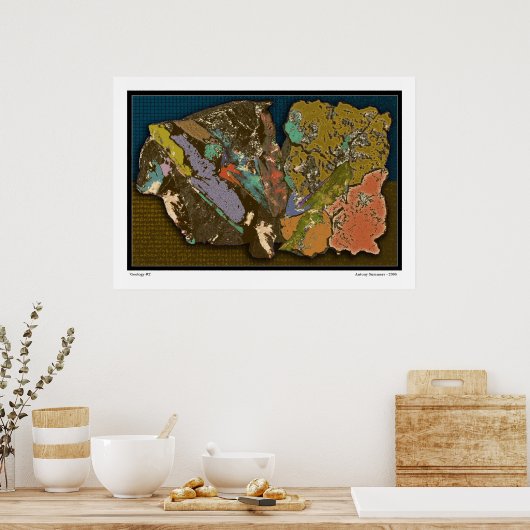 Geologie #2 poster (Keuken)