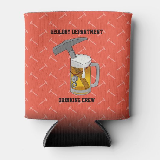 Geologie afdeling Drink bemanning Blikjeskoeler (Voorkant)