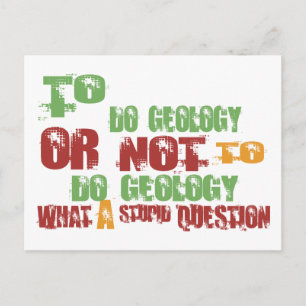 Geologie Briefkaart