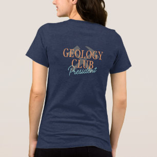 Geologie Club Officier  Tri-Blend Shirt