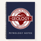 Geologie - De wereld vorm geven (Europa/Afrika) Lo Notitieboek (Voorkant)