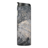 Geologie Decorative Rock Texture Custom Name Thermosbeker (Geroteerd rechts)