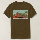 geologie en meteorologische grafiek 1893 t-shirt (Design voorkant)