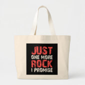 Geologie geeft nog maar één ding dat ik beloof grote tote bag (Voorkant)