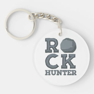 Geologie Geoloog Steen Jager Sleutelhanger