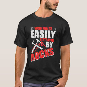 Geologie Geoloog Wetenschap Aarde Rock Collector T-shirt