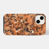 Geologie gevlekte rotstextuur iPhone hoesje (Achterkant horizontaal)