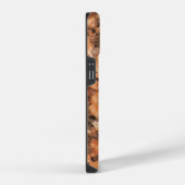 Geologie gevlekte rotstextuur iPhone hoesje (Rechterkant)