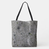 Geologie Graniet Grijs met Moss Details om het eve Tote Bag (Achterkant)