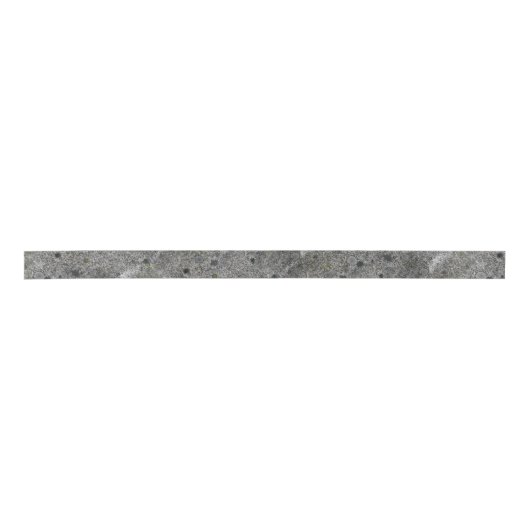 Geologie Gray Granite Rock met Moss Satijnen Lint (Voorkant)