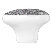 Geologie Grijs Graniet Roze Details Keramische Knop (Zijkant)