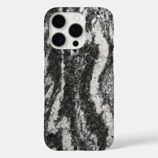 Geologie Grijze Rots met Feline Pattern Case-Mate iPhone Case (Achterkant)