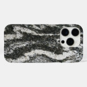 Geologie Grijze Rots met Feline Pattern Case-Mate iPhone Case (Achterkant (horizontaal))