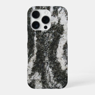 Geologie grijze steen met katachtig patroon iPhone 16 pro hoesje