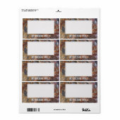 Geologie Grungy Rock Textuur Opslag Sticker (Full Sheet)
