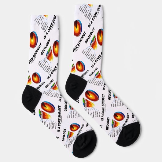 Geologie is een belangrijke onderwerping van de aa sokken (Rechts)