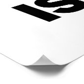 Geologie is een kernonderwerp (aardwetenschappen) poster (Hoek)