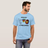 Geologie is een kernonderwerp (aardwetenschappen) t-shirt (Voorkant volledig)