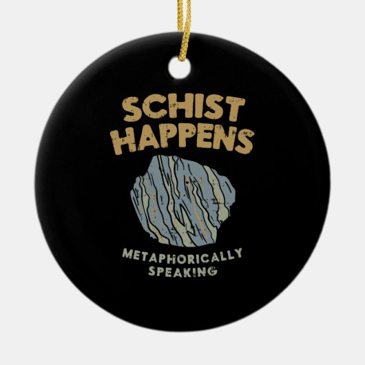 Geologie Keramisch Ornament (Voorkant)