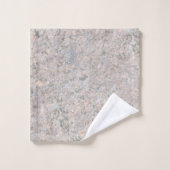 Geologie Koraal Graniet Foto Bad Handdoek (Wasdoekje)