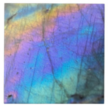 Geologie Labradorite steen kleurrijk kristal patro