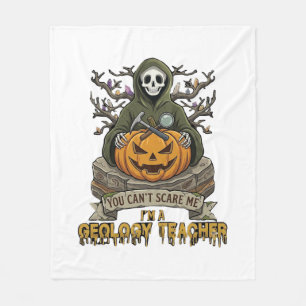 Geologie Leraar Je Kan Me Niet Bang Maken Hallowee Fleece Deken