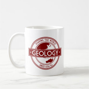 Geologie- Logo 'De Wereld Vormgeven' (Azië/Austral Koffiemok