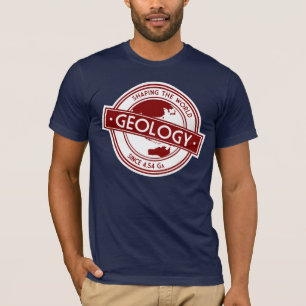Geologie Logo- Het vormen van de wereld (Azië/Aust T-shirt