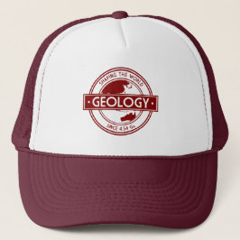 Geologie- Logo 'Shaping the World' (Azië/Australië Trucker Pet