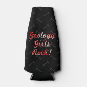 Geologie Meisjes Rock! Flesjeskoeler (Voorkant)