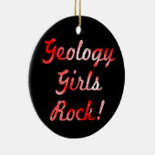 Geologie Meisjes Rock! Keramische ornament (Rechts)