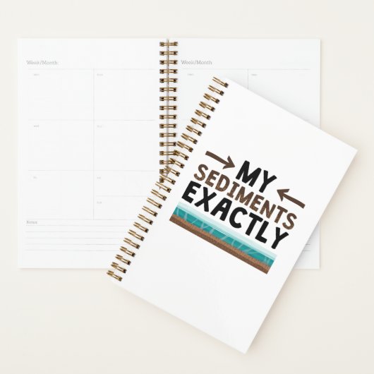 Geologie Mijn Zitten Precies Planner (Display)