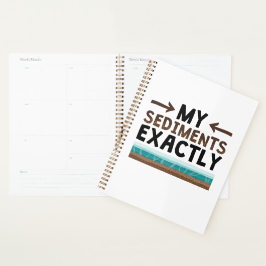 Geologie Mijn Zitten Precies Planner (Display)