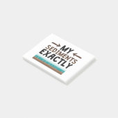 Geologie Mijn Zitten Precies Post-it® Notes (Schuin)