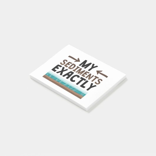 Geologie Mijn Zitten Precies Post-it® Notes (Schuin)